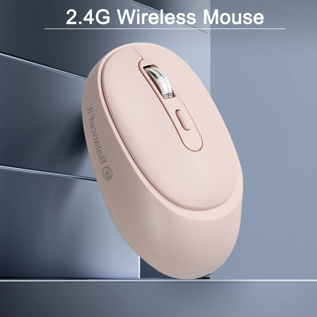 Wireless Mouse Portable Mobile Optical Mouse with USB Receiver 3 Adjustable Levels 6 Buttons for Notebook, PC, Laptop, Computer