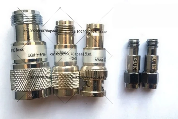 

РЧ-блокиратор постоянного тока; Частота: 50 кГц-8 ГГц; SMA / N / BNC / TNC; Напряжение блокировки постоянного тока: 50 В