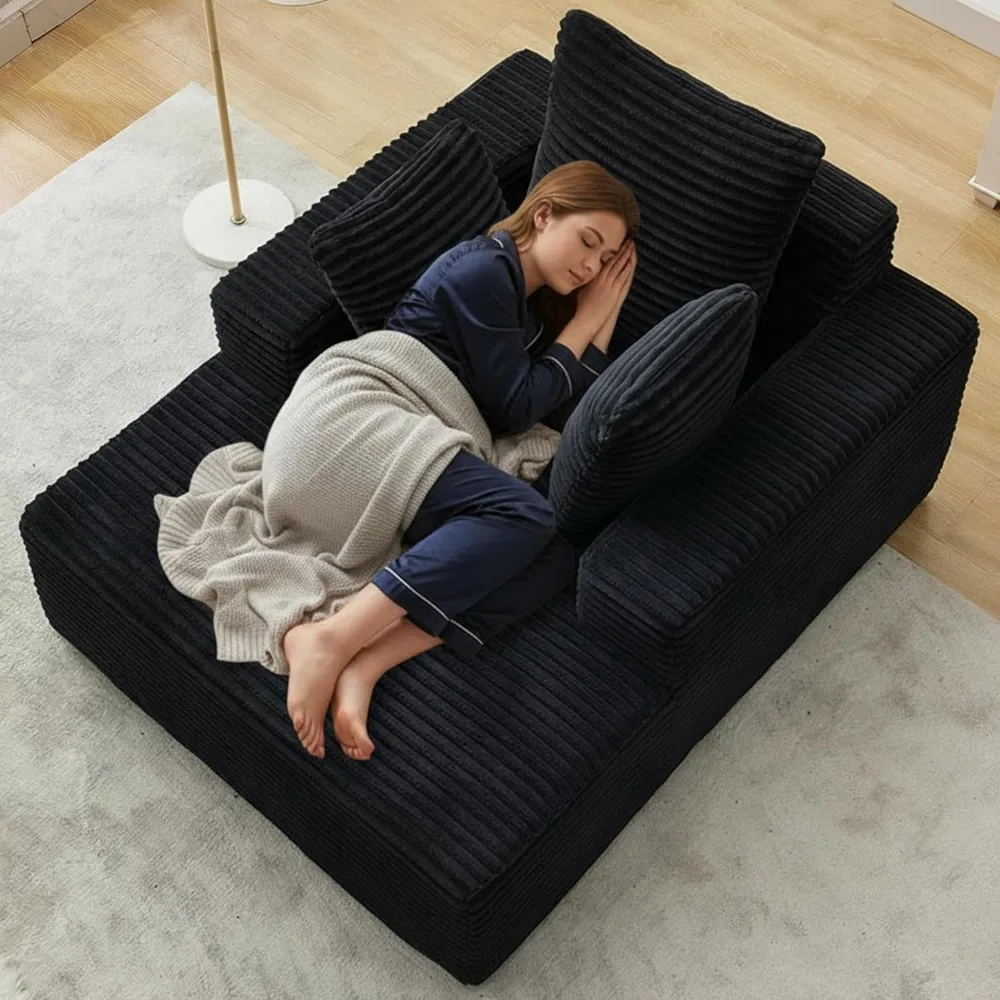 43"W Chaise Lounge … - image