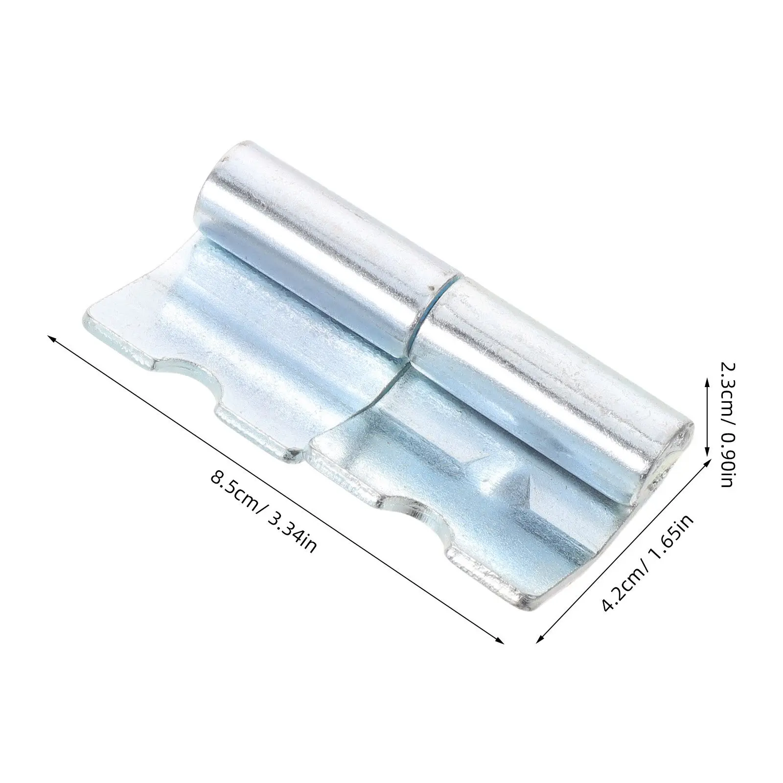 2Pcs Heavy Duty Truck Bed Hinges Weld on Tailgate Rear Door Hinge Lorry Sideboard Replacement Trailer Dump Truck Cargo Box