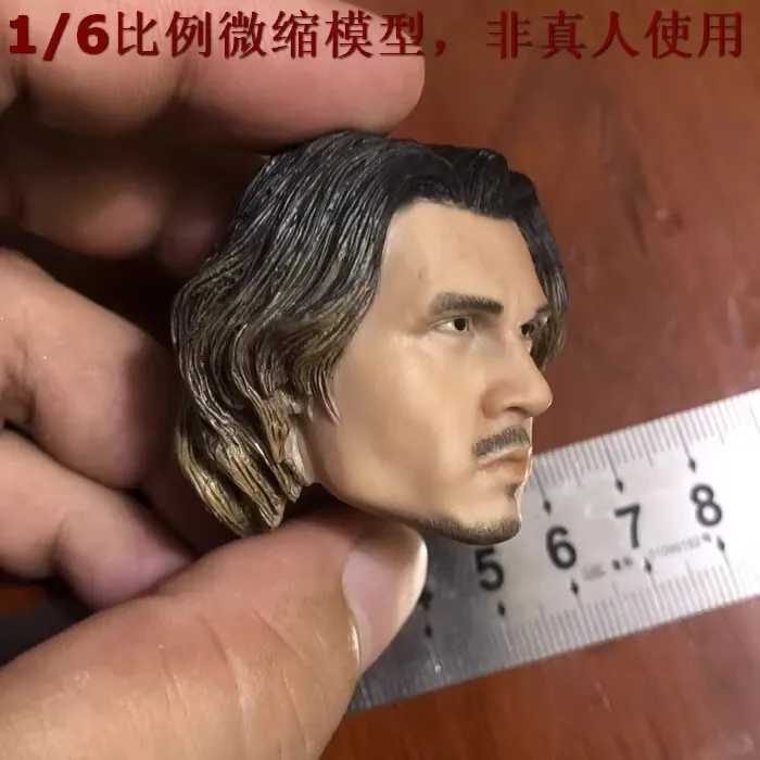 1/6 Scale Eorupe American Male Head Model( PVC) for 12'' Action Figure Actors
