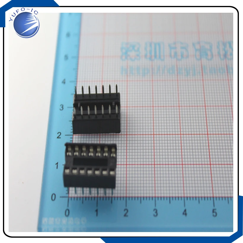 10PCS/LOT  IC 14PIN socket IC 14P socket IC socket seat connector