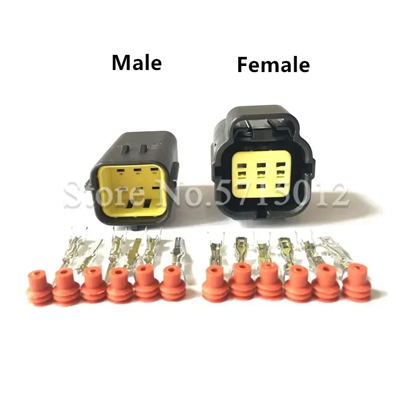 6 Hole 174262-2 174264-2 /174265-7 Waterproof Wire Socket Automotive Accelerator Pedal Sensor Plug For Hyundai Denso