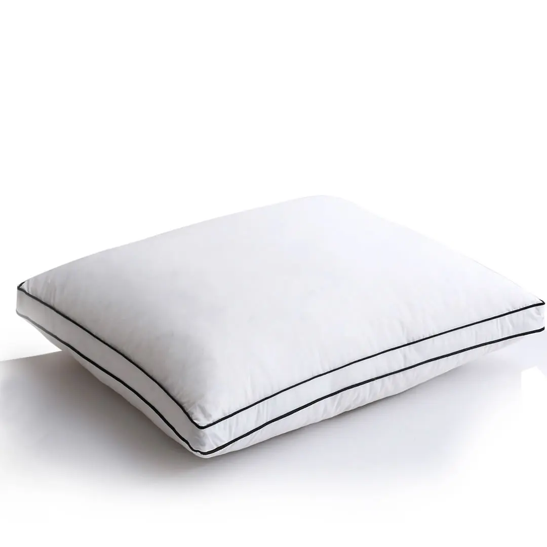 

Custom Hotel Bed Soft White 90% Goose feather Natural Goose Feather Pillow