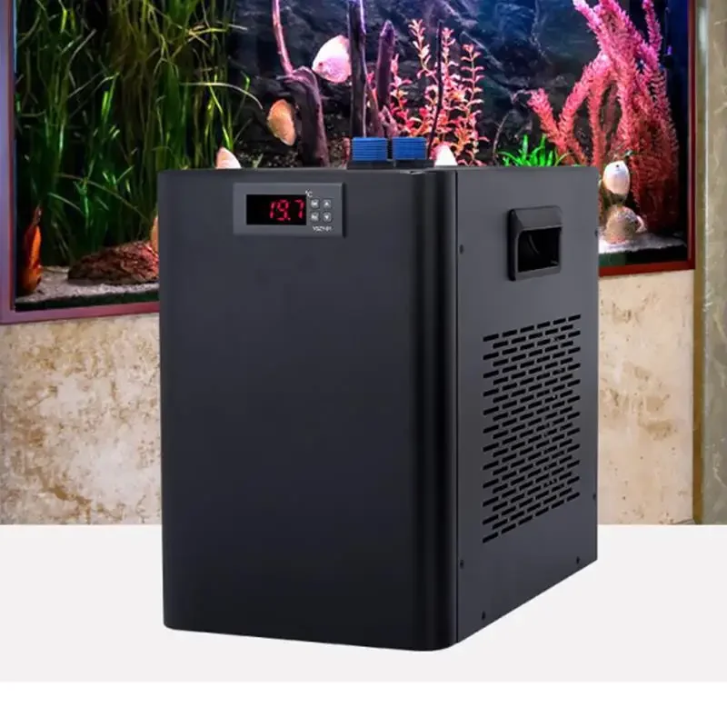 

Aquarium Chiller 42Gal Fish Tank Water Chiller Cooling System 1/10 for Saltwater Freshwater Hydroponics Fish Tank for Sales