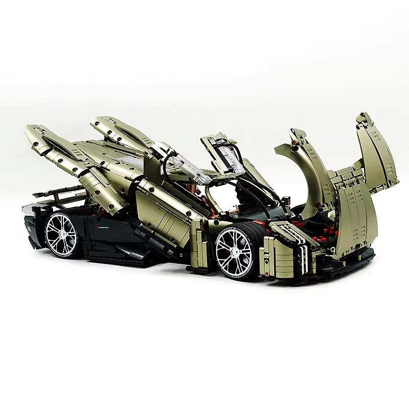 MOC Technische onderdelen RC Power Functies Accessoires Motor Compatibel 9821 Uitgerust met verlichtingscomponenten