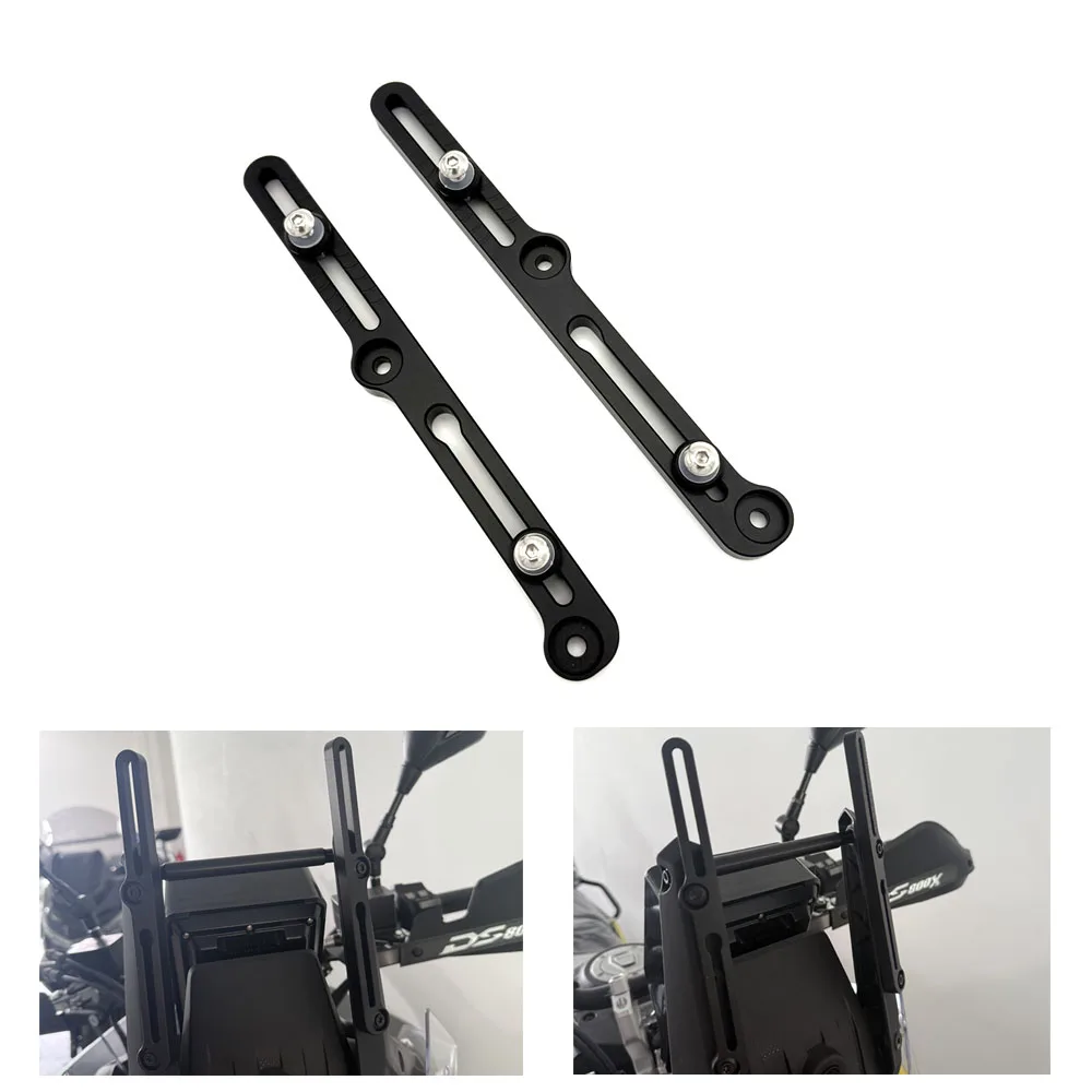 Image of Für VOGE DSX 800 DS800X DSX800 RALLY Windschutzscheiben-Erhöhungskit Windschutzscheiben-Versteller Windschutzscheiben-Einstellhalterung Verstellbarer Bildschirm