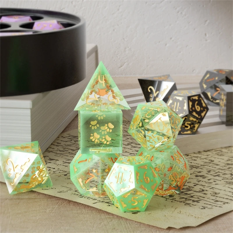 Moldes resina con forma dados, moldes epoxi con textura silicona, accesorios para hacer a mano