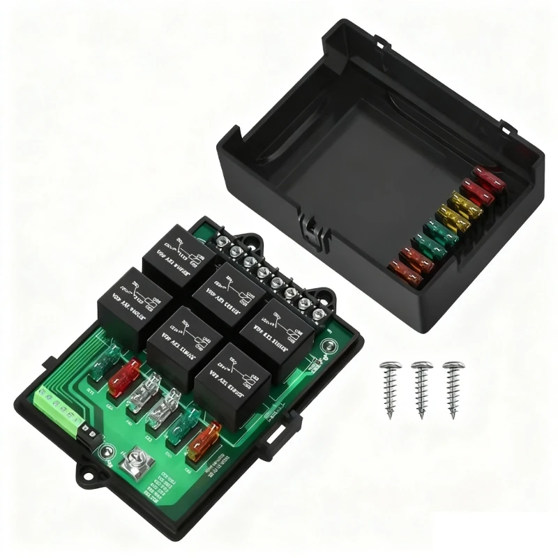 

Automotive PCB Junction Box Heat Resistant Fuses Relays Box For Multiple Vehicle 090E