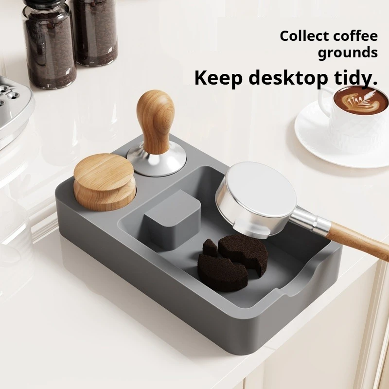 Silicone Espresso Tamping Mat Non Slip Holder Pad Coffee Press Cushion Tools Home Coffee Accessories  Station Mat Storage Holder