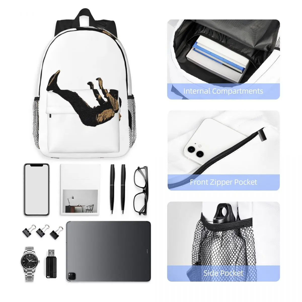 Imagine Dragons Backpack Hot Sale Daypack Large Capacity Boys Girls BookBag Shoulder Bags for Men Women School Bag