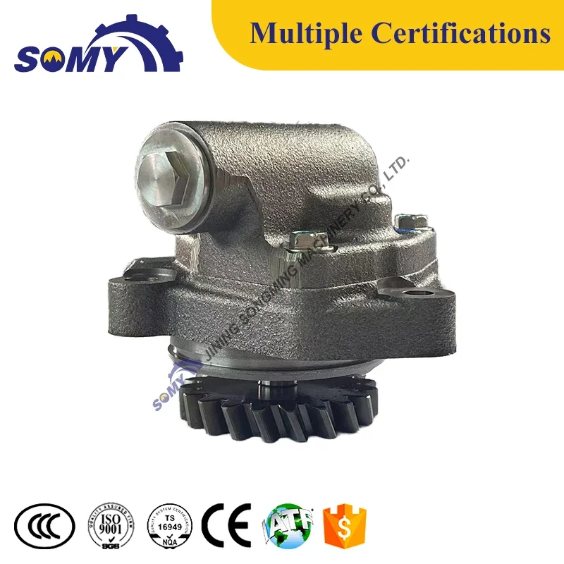 Original New Oil Pump 6251-51-9100 for Excavator Loader PC400 PC450 WA470 WA480 for Manufacturing Plant Use