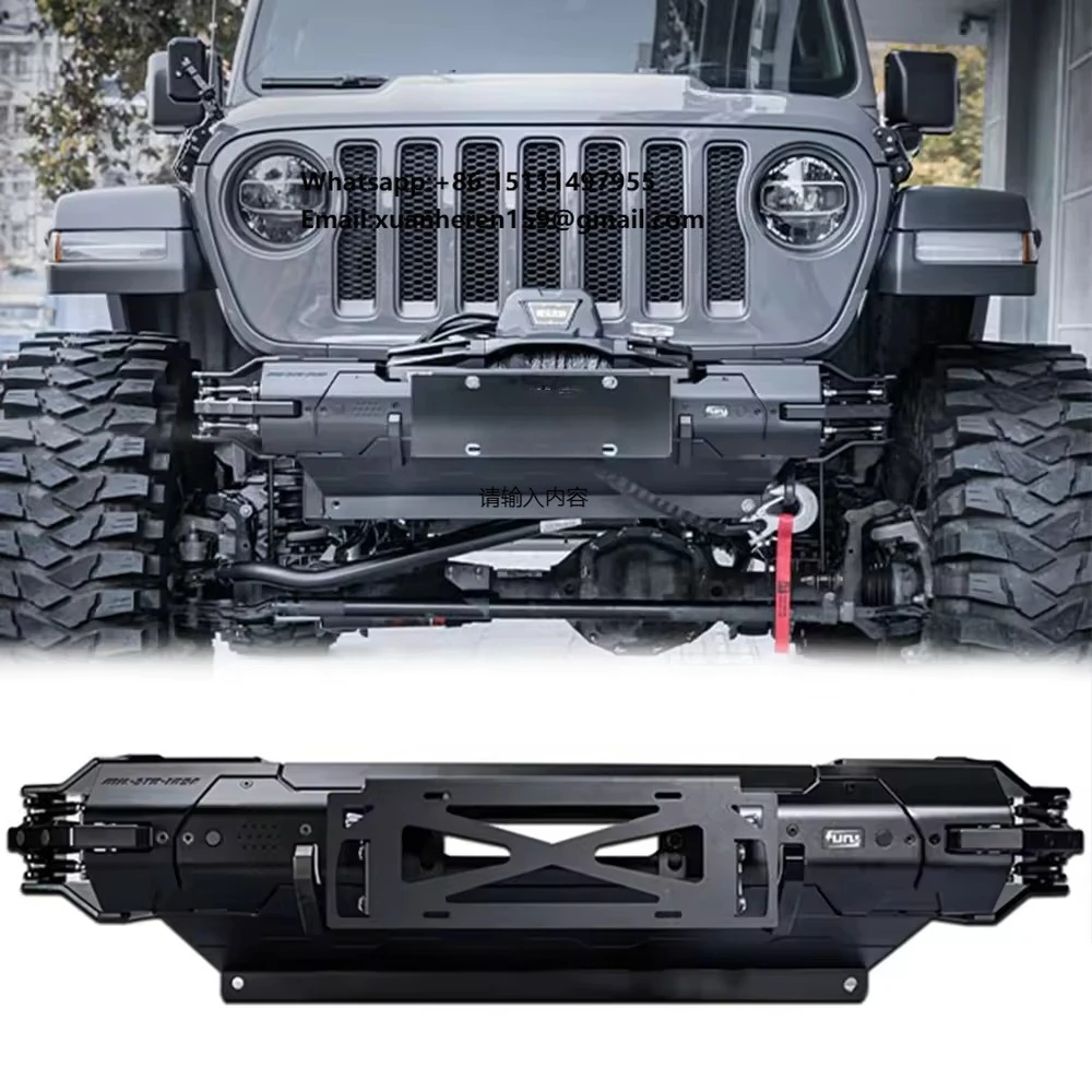 

FURY Suitable for Jeep Wrangler JL JK JT Gladiator accessories modified front bumper factory wholesale