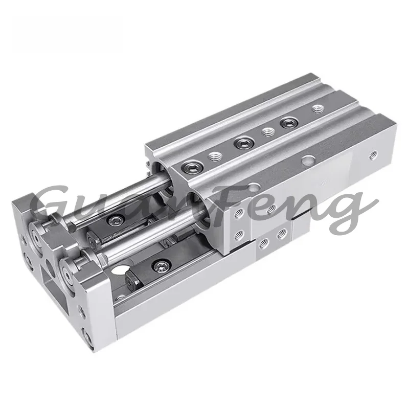 MXS Series Pneumatic Slide Table Cylinder, Guide Rail Slide Cylinder MXS6 MXS8 MXS12 MXS16 MXS20 MXS25