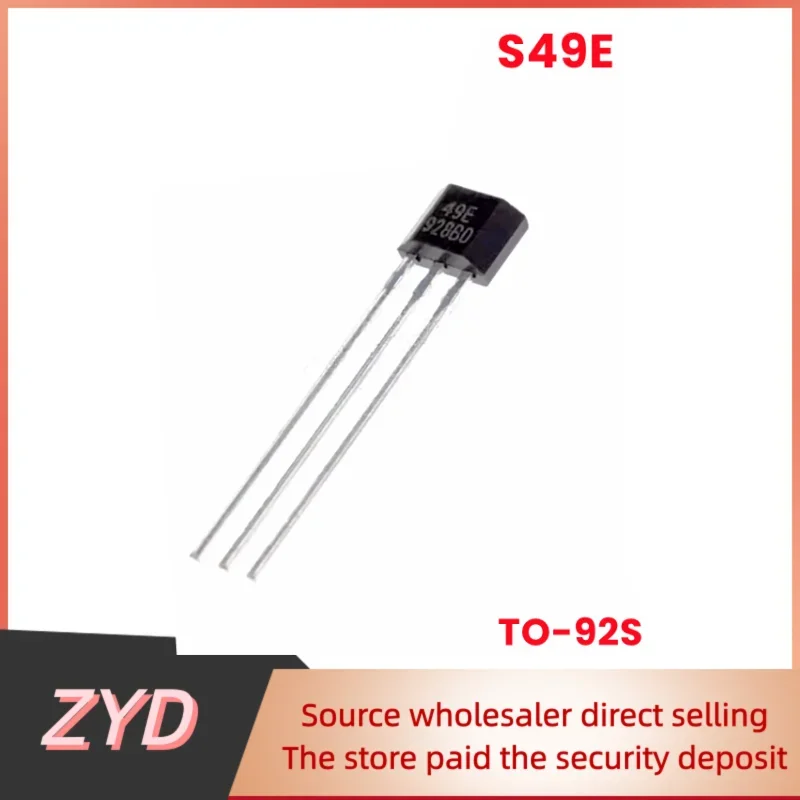 ZYD 50pcs/Lot Original and brand new  49E OH49E S49E SS49E TO-92S For Electric vehicle handle Hall sensor linear switch element