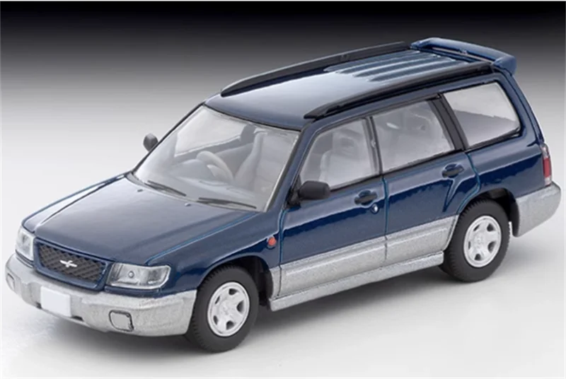 TLV 1:64 Forester Blue Diecast Model Car