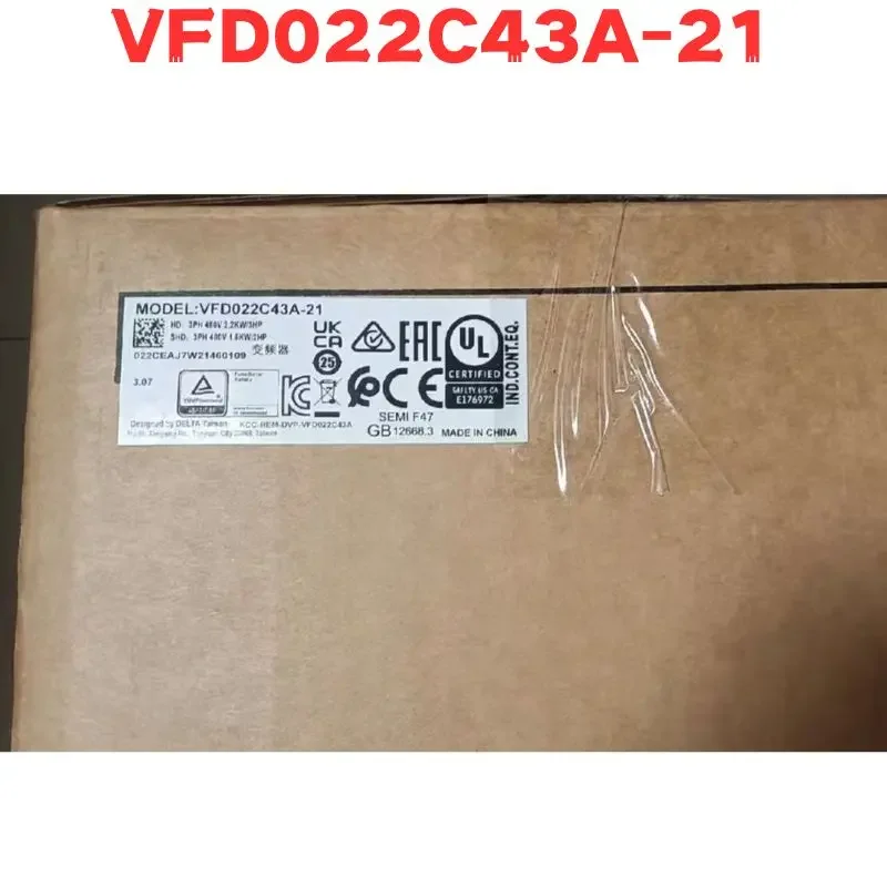 

New Original VFD022C43A-21 VFD022C43A 21 Inverter 2.2KW