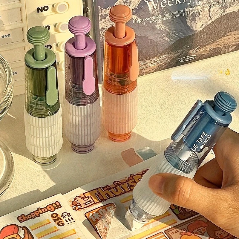 Pen Press Point Dispensing High Value and High Viscosity Replaceable Core Double-sided Tape Student Special Glue