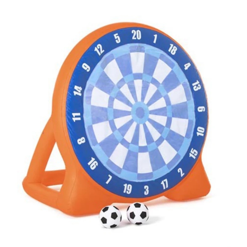 FOR inflatable soccer dart board dart game pvc soccer dart board set for family use