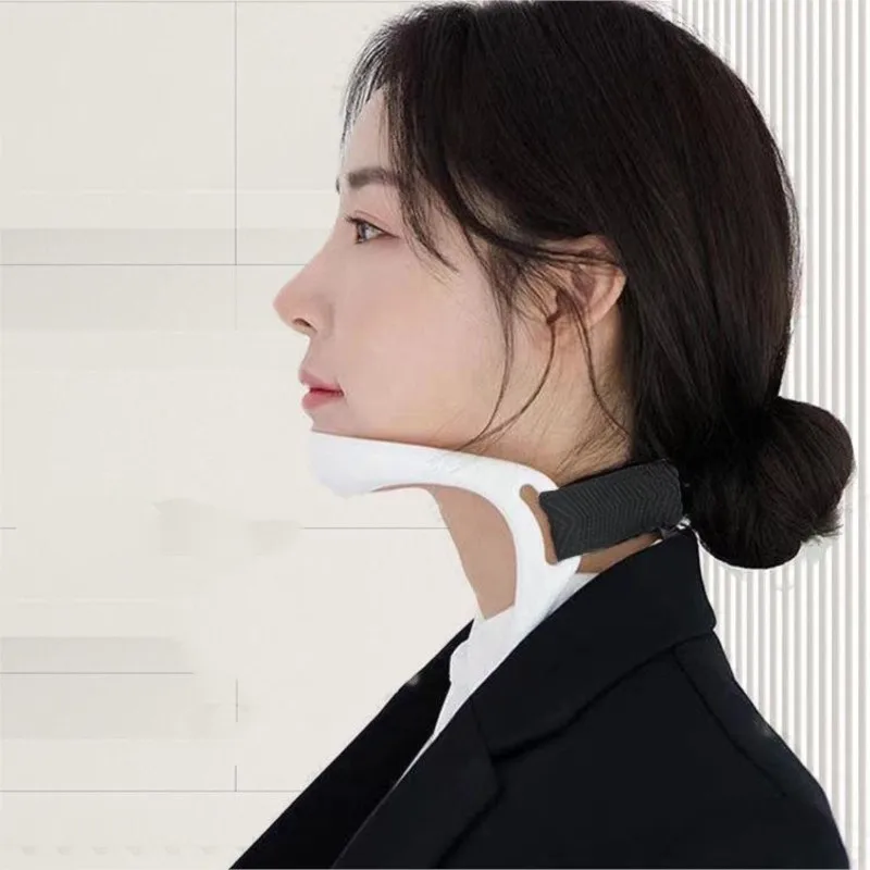 Home-use cervical traction device, posture correction trainer, neck support collar, neck massager, cervical brace
