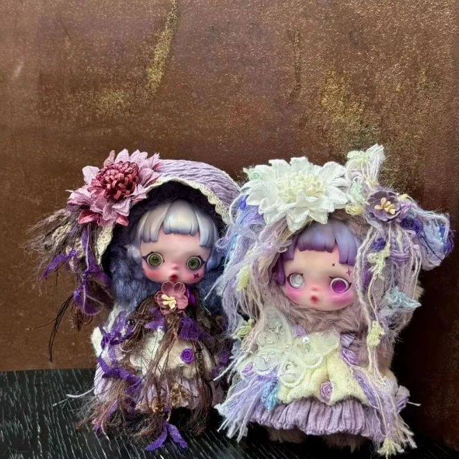 

New Stock Only Clothes 10cm20ccm Skullpanda V1/V2 L'Impressionnisme Princess Skirt Vinyl Doll Cotton Doll Clothing Accessories