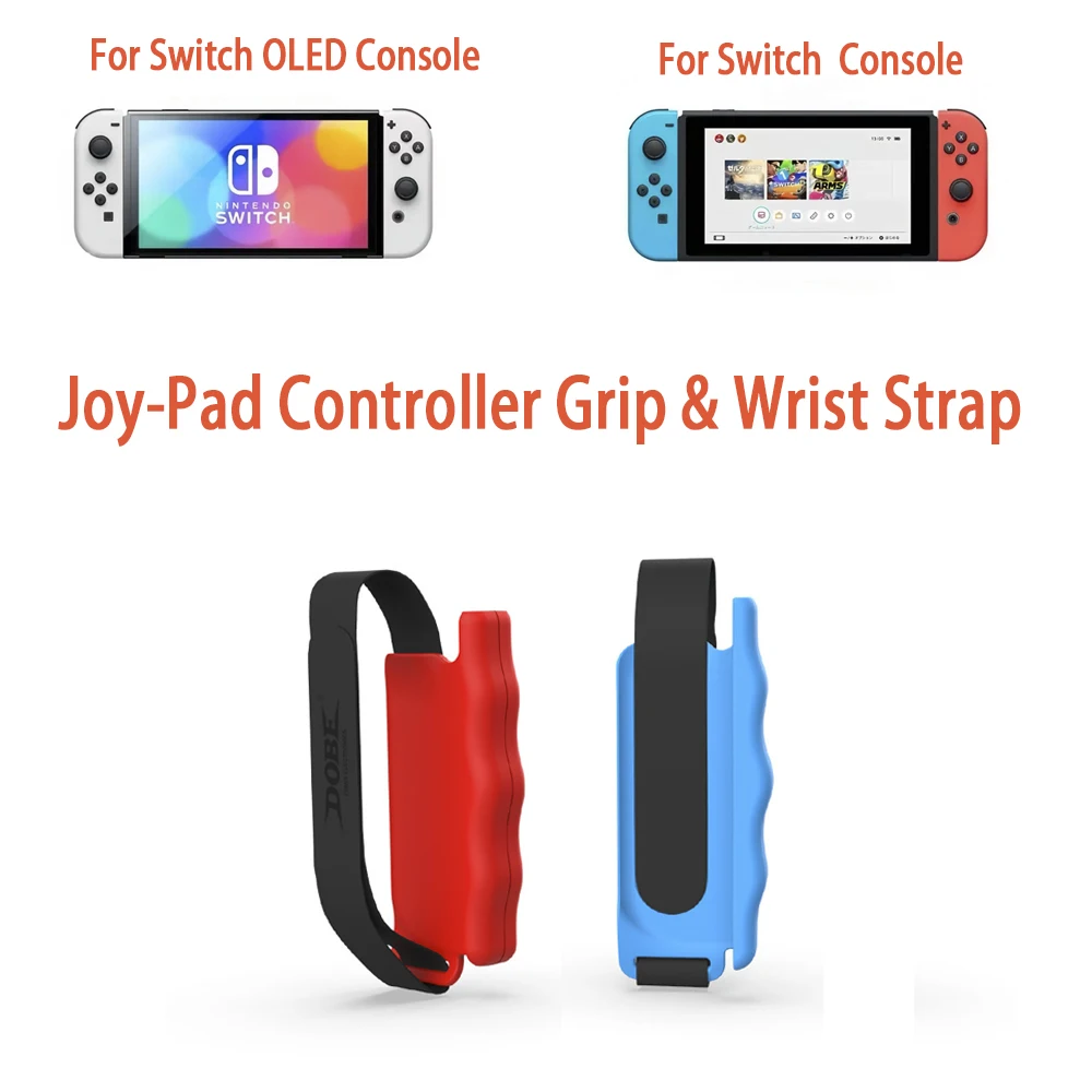 TNS-2127 Sports Motion Game Wrist Straps for Switch/OLED Joy-Con – Fit Fitness Boxing, Just Dance, Pack of 2