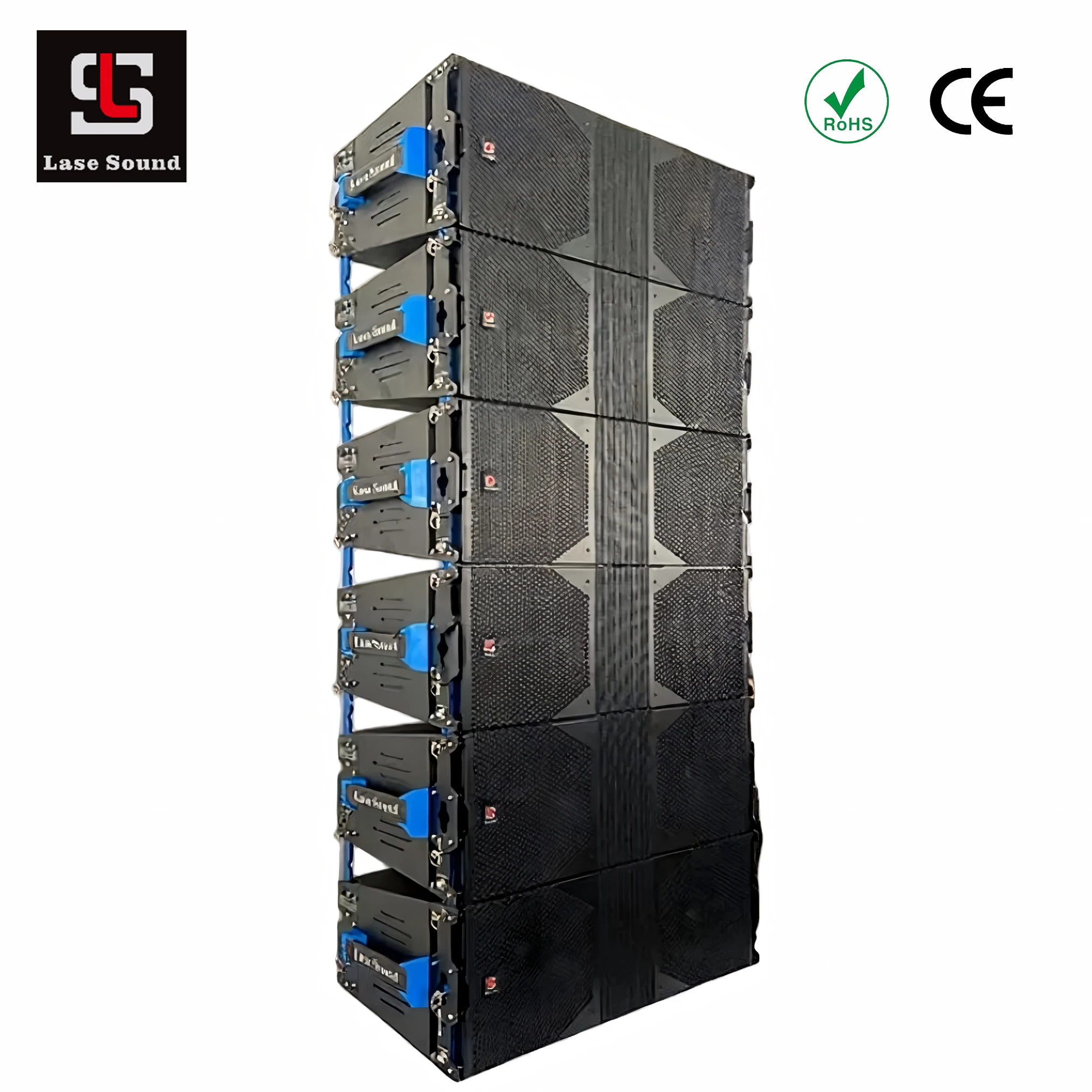 1020W  Powered Line Array Speaker Tour-Grade 138dB  Professional Sound System for Stadium