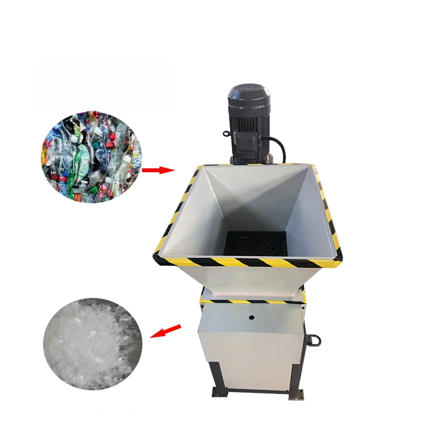 Heavy  Metal Shredder With Pump Gearbox for Car Body Grinding Waste Metal Recycling Processing