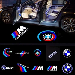 LED 자동차 문짝 라이트 환영 프로젝터 로고 고스트 섀도우 램프, BMW E60 E61 E90 E91 E92 E93 F10 F11 GT Z4 액세서리, 2 개 4 개