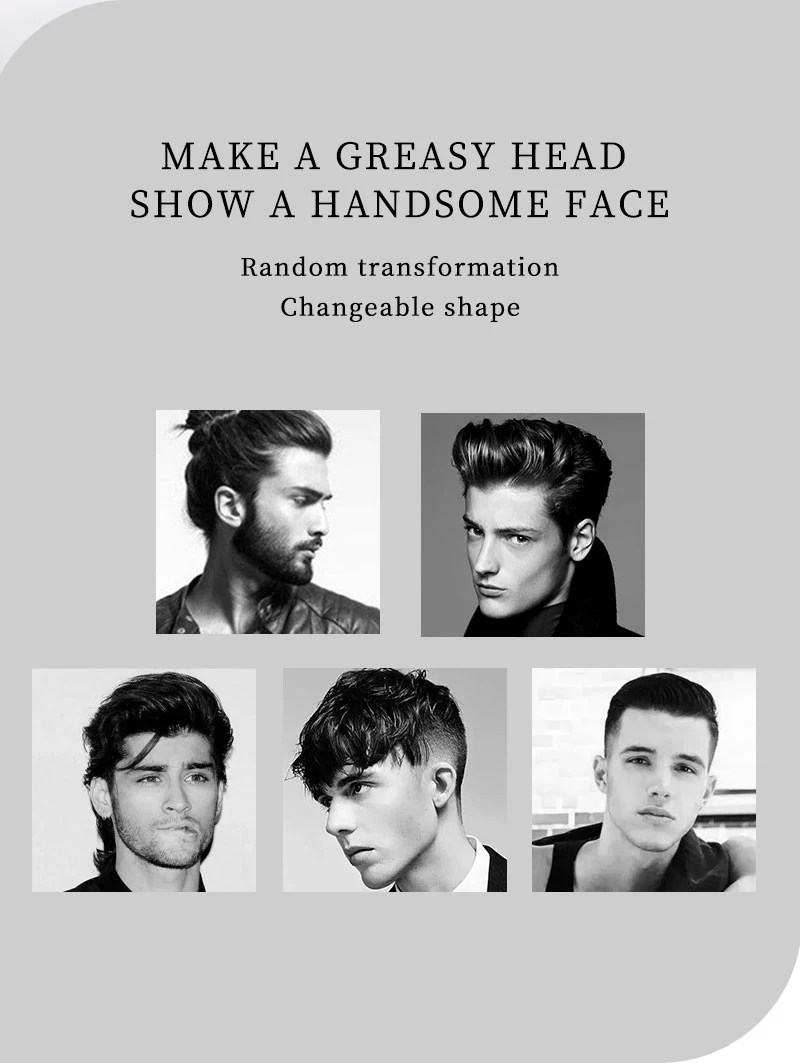 6 stücke Neue Styling Friseur Männer Frauen Schönheit Salon Haar Friseur Schwarz Pinsel Kämme Haarbürste – Detail 2