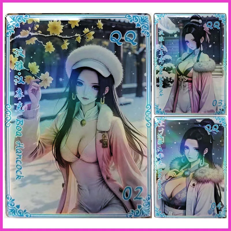 أنيمي قطعة واحدة نادرة محدودة QQ الايبوكسي منضدية لعبة الانكسار تحصيل بطاقات هانكوك لعب للأولاد عيد الميلاد هدية عيد ميلاد