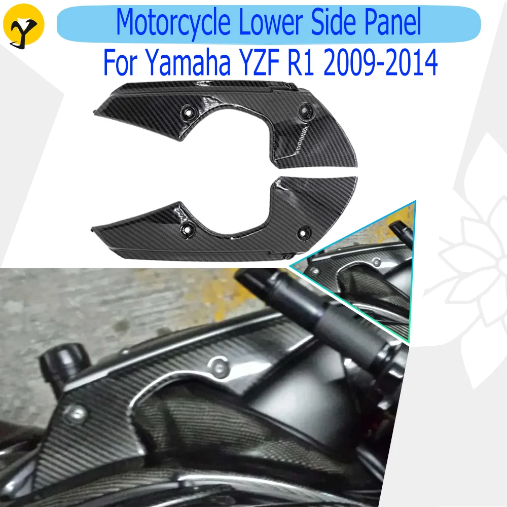 

For Yamaha R1 2009 2010 2011 2012 2013 2014 Lower Dash Panels Side Covers Side Panel Cover Fairing Decorative Accessories Black