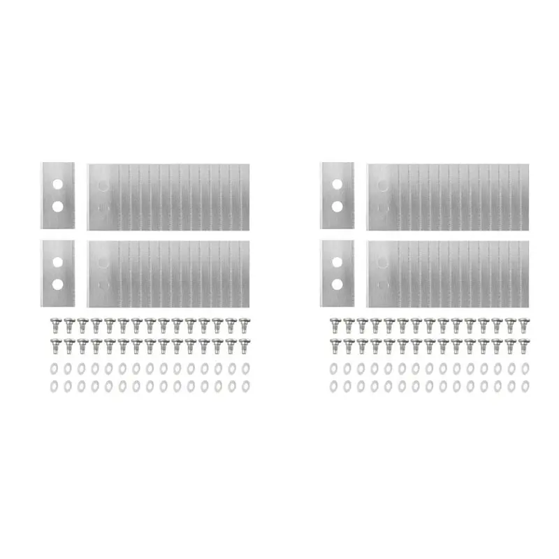 

60 Pcs Replacement Blades For Mammotion Luba & Yuka All Series Replacement Robotic Lawnmower Blades-A68E