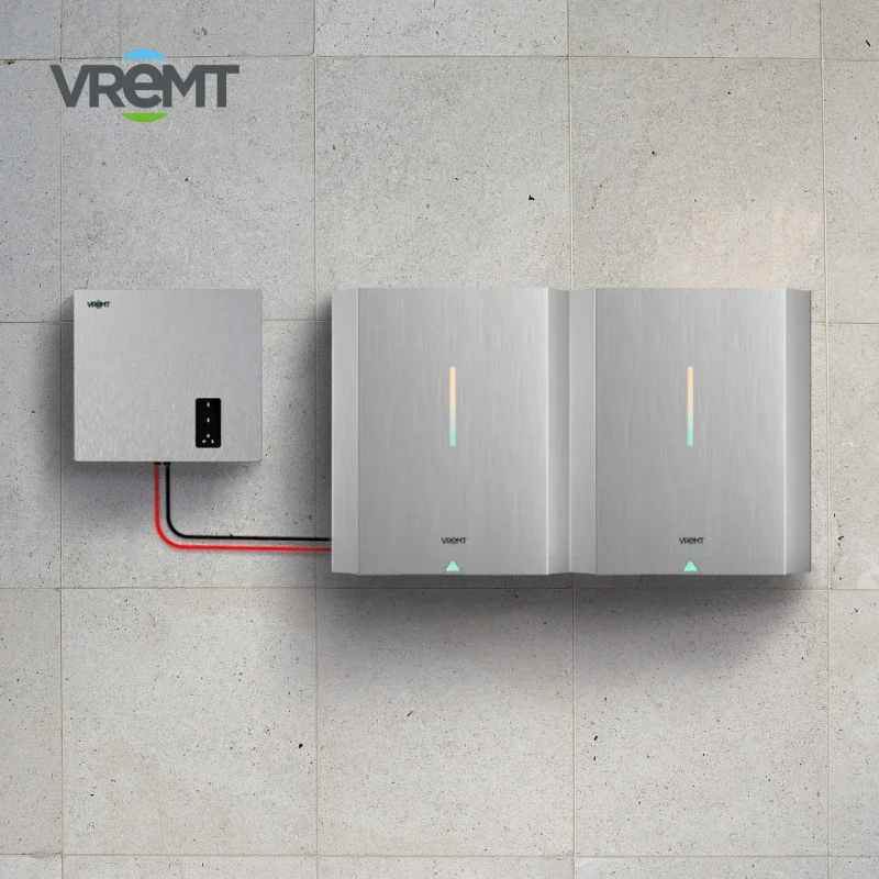 VREMT 10kWh Wall-mounted Residential Powerwall 20kWh Home Lithium Battery Solar Storage For Energy Storage System