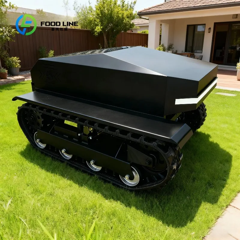 

Customized Farm Remote Control Lawn Mower, High Power RC Grass Cutter, Self-Propelled Weeder for Orchard Pasture Mowing