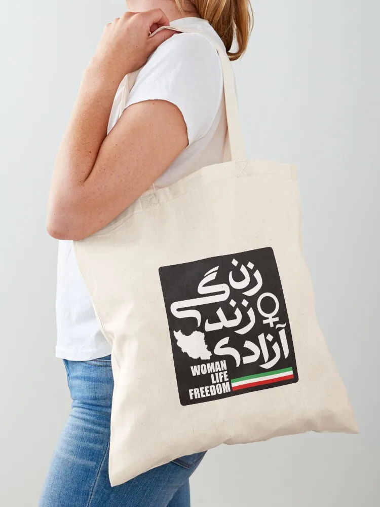 

Woman, Life, Freedom    Tote Bag Women's shopper bag Women's bag free delivery bags tote screen