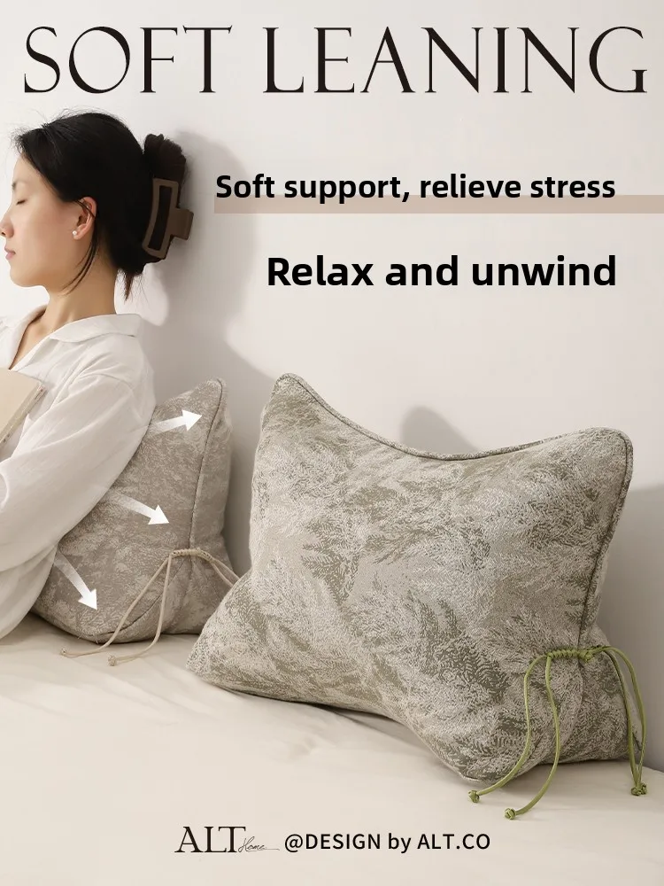 

Современный простой диван Ba, поддержка поясничной подушки, Tat Window Materni, поддержка талии, съемная и waable Cuion