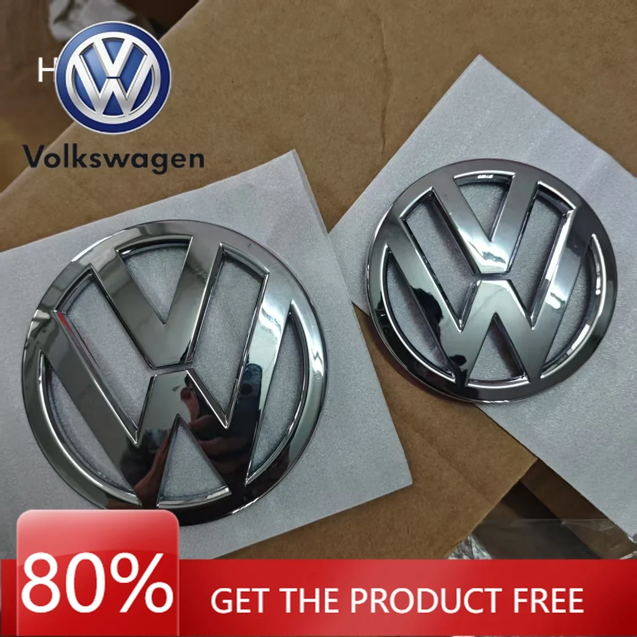 

Для VOLKSWAGEN: 2 шт. эмблемы на переднюю решетку радиатора 1K8853600, эмблема на крышку багажника H9307, эмблема для Volkswagen VW Scirocco