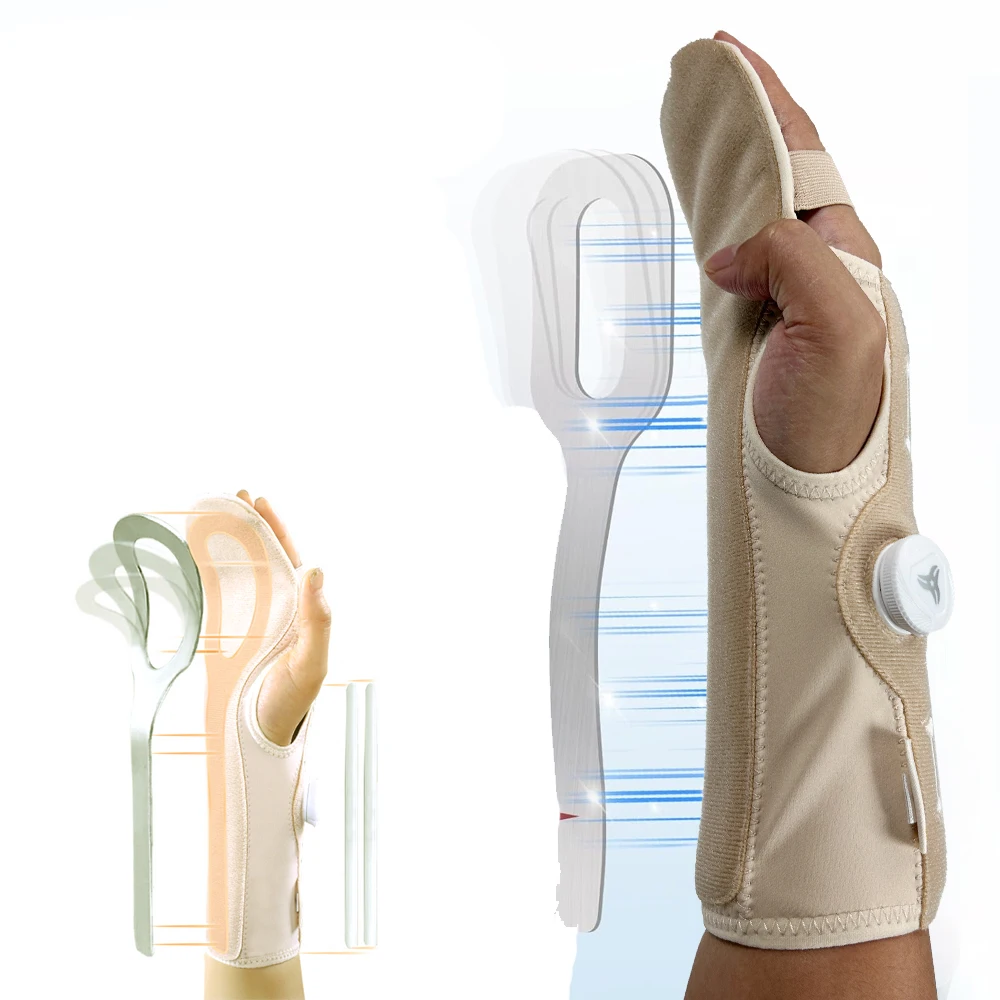 

1 шт., бандаж для облегчения боли в запястном туннеле-регулируемая ручка для отдыха, шина для рук при инсультах и тендините