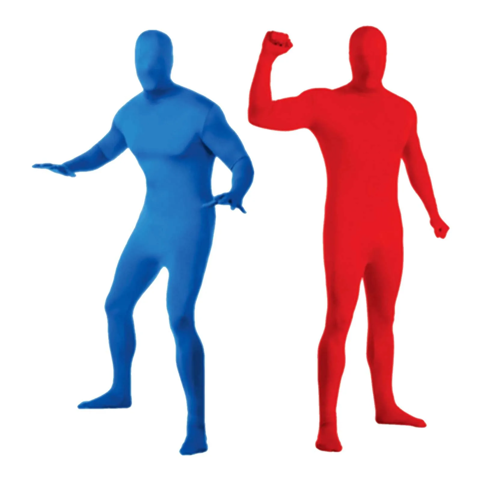 Halloween Invisibility Man tuta vestiti Solid Cosplay Ninja pagliaccetto notturno completo corpo stretto Costume Performance Zentai Suit