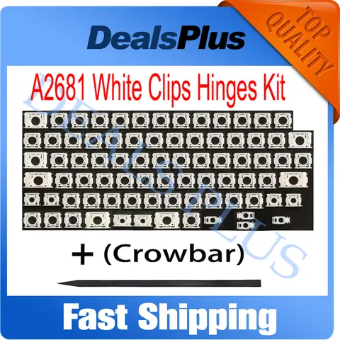 교체용 키보드 클립 힌지 키트, 맥북 에어 프로 A2779 A2780 A2681 A2918 A2991 A2992 A3113 A3114 A3112 A3185 A3401, 신제품