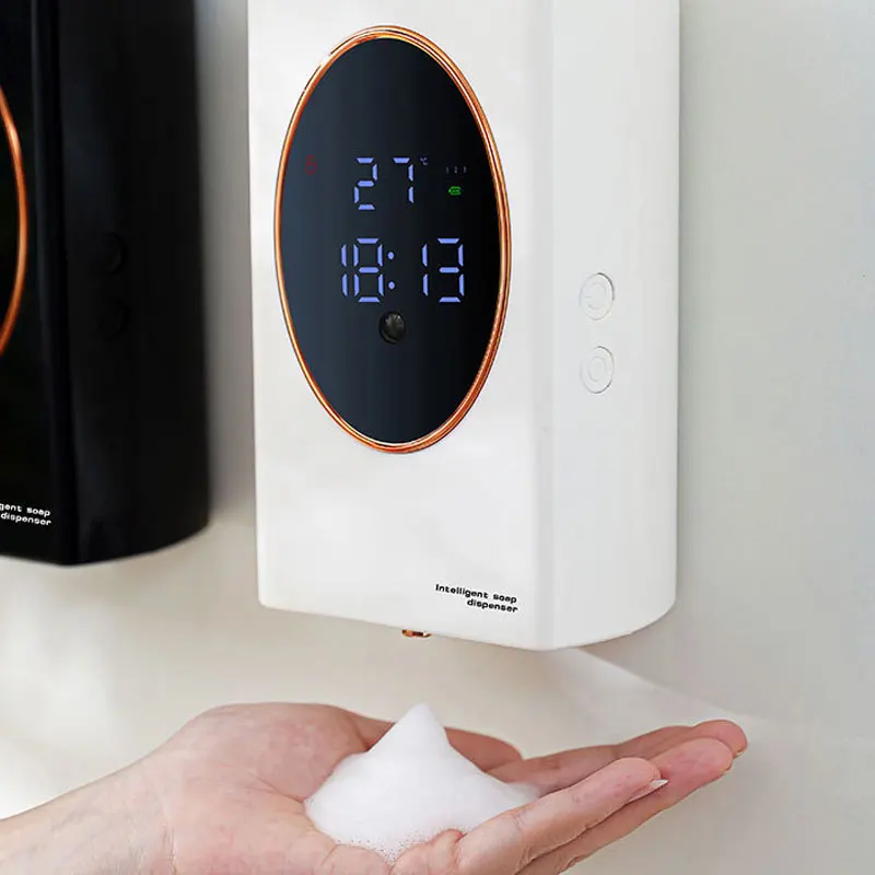 Intelligent Induction Hole Free Wall Mounted Automatic Induction Soap Dispenser 480ml Large Capacity Induction Foam Dispenser