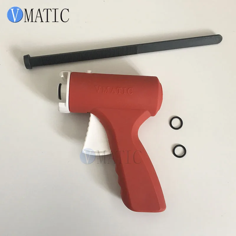 Free Shipping Manual Single Liquid Glue Gun 10Cc/Ml 1Pc + Cones + Dispensing Needle Tips + Syringe With Stopper Cover