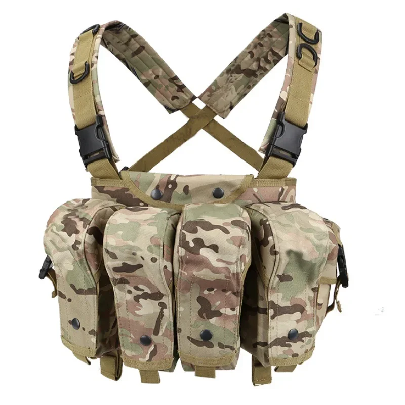 

Охотничий тактический жилет CS, нагрудная сумка для боеприпасов, универсальный эластичный быстросъемный тактический жилет, уличные аксессуары для стрельбы Molle