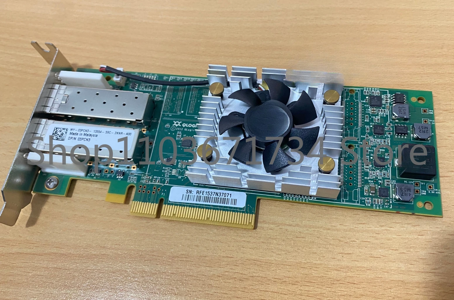 

16G Optical Fiber Card Hb Card 03pcn3 0h8t43 QLE2662L-DEL 16gb