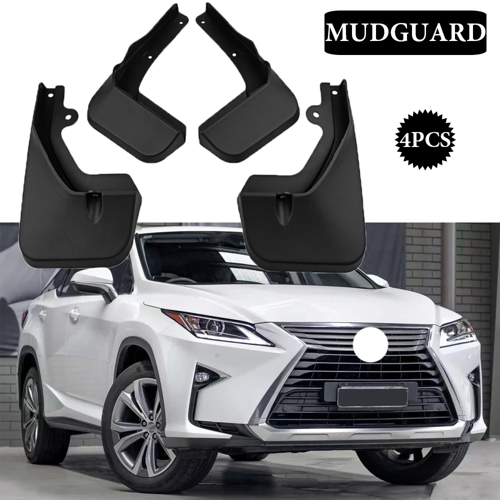 

Front Rear For Lexus RX RX350 RX200T RX450h RX350L 2016-2019 Mudguards Fender Mudflaps Guard Splash Mud Flap Car Accessories