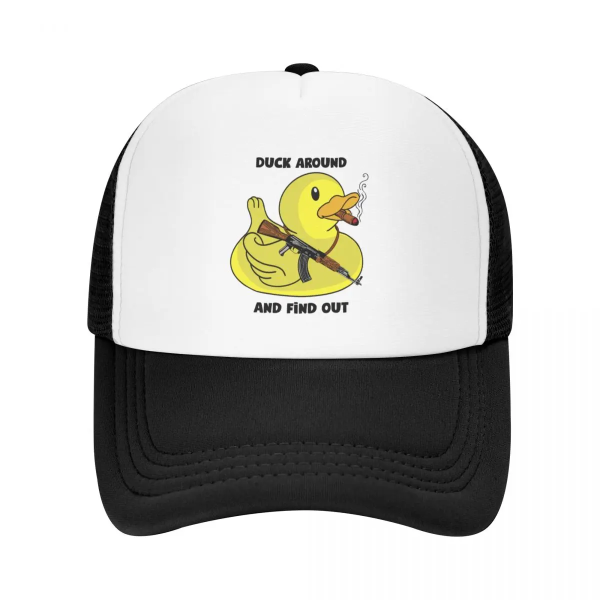 

Duck around and find out Baseball Cap Hat Man Luxury Sun Hat For Children dad hat Mens Women's
