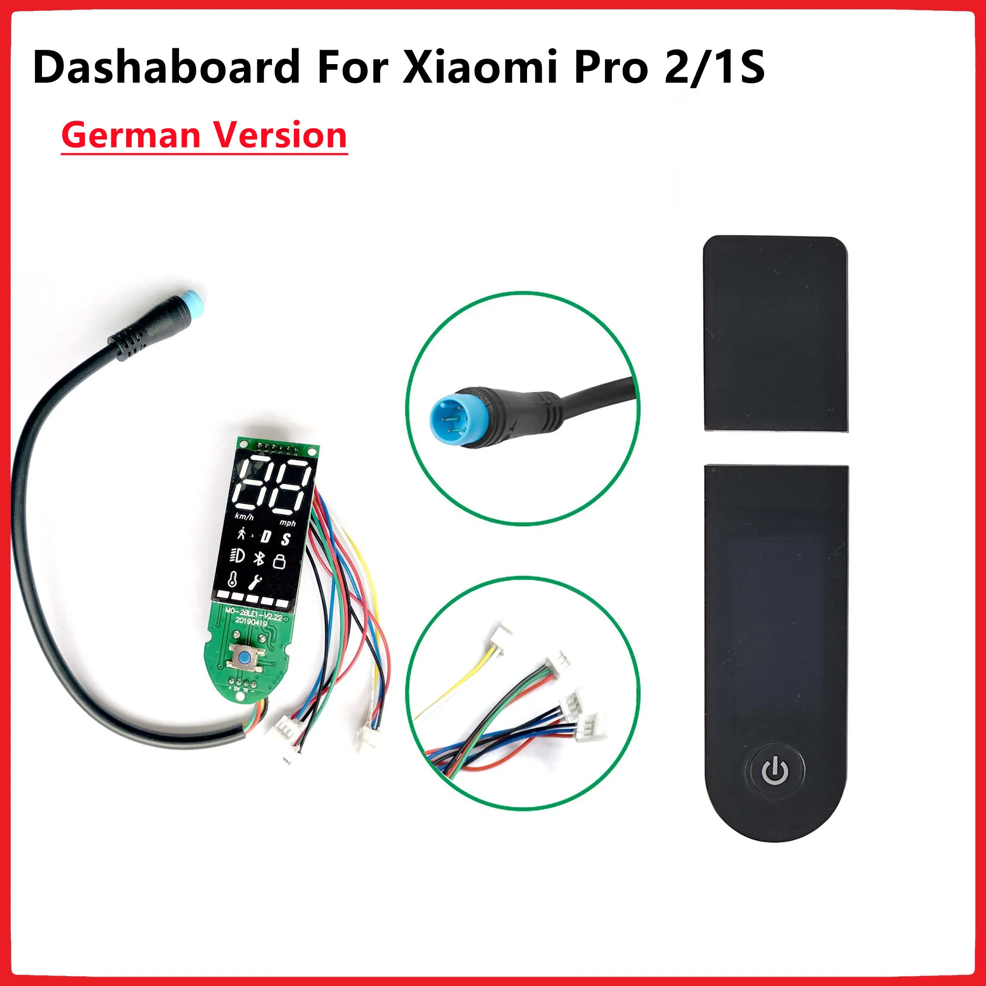 Dashboard For Germany European Xiaomi Scooter M365 Pro 2 Accessories  BT Circuit Board For Xiaomi Pro 2 Display M365 1S Parts