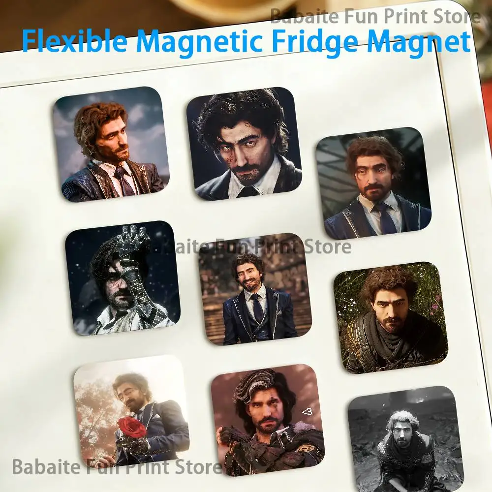 Gustave C-Clair O-Obscur E-Expedition 33 Soft Magnetic Refrigerator Magnets Personality Decorations Creative Gifts