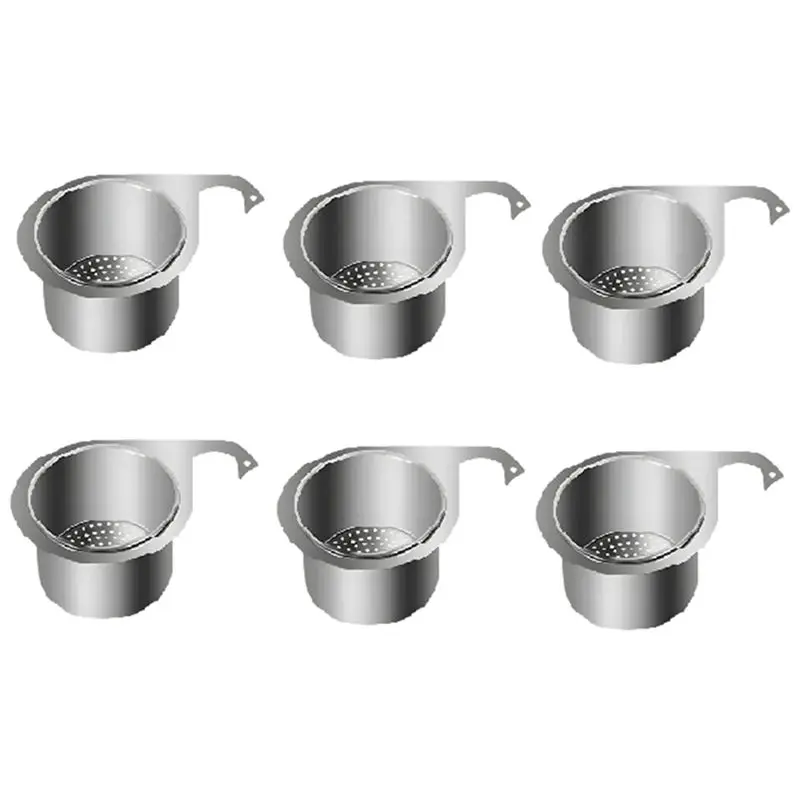 

AC62-Stainless Steel Drain Basket For Kitchen Sink Drain Basket For Kitchen Suitable For Kitchen Waste Filtering